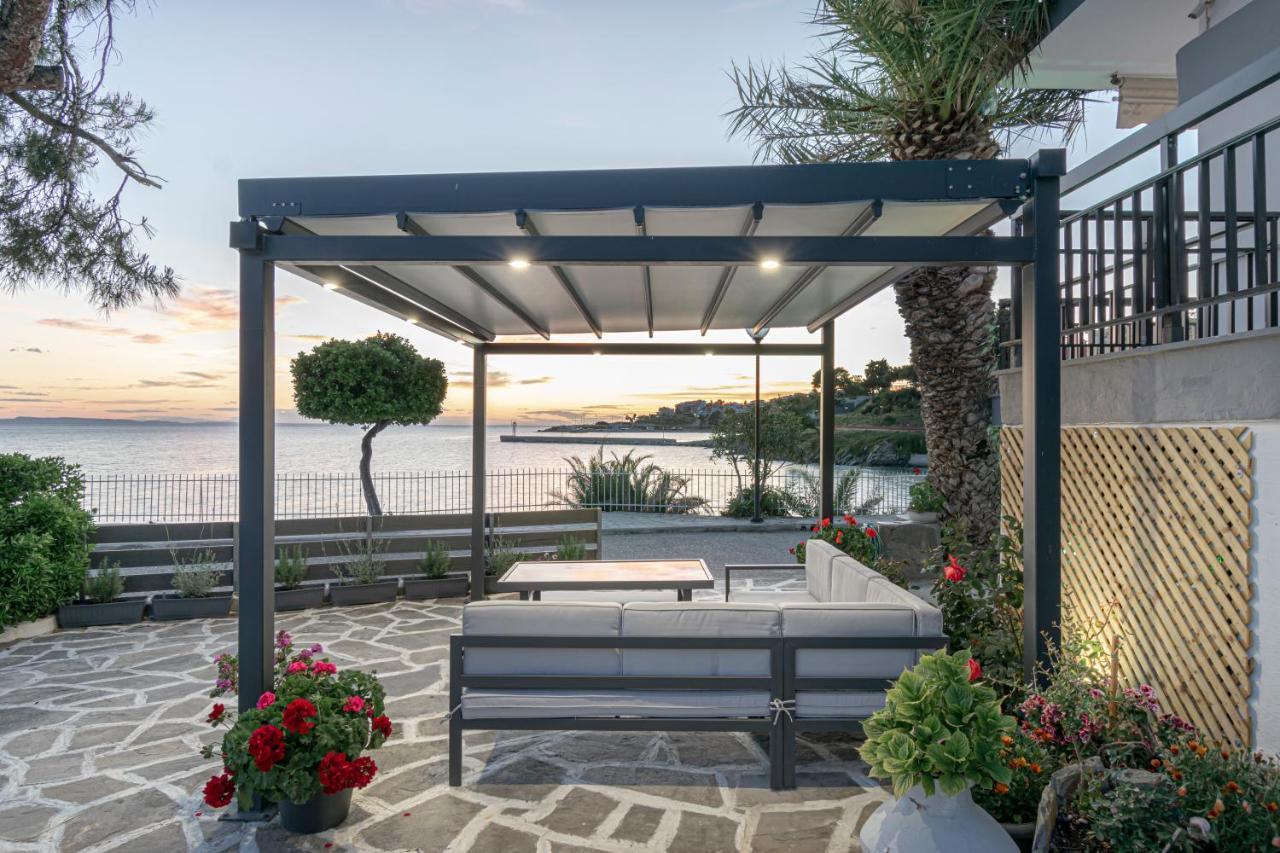 Magda Rooms "Sea View" Неос Мармарас Екстериор снимка