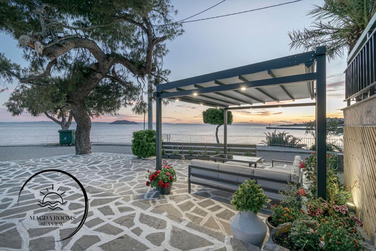 Magda Rooms "Sea View" Неос Мармарас Екстериор снимка